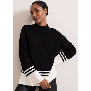 Phase Eight Kayleigh Chunky Boxy Striped Jumper